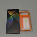 TORRAS Shockproof for iPhone 17 Pro Max Case with Camera Control Button, [12FT Military Grade Drop Protection] Enhanced Grip & Soft Touch Translucent 17 Pro Max Case with DIY Buttons, Neon Orange