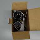 Maestri House Rechargeable Milk Frother with Stand, LunaFro Handheld Electric Foam Maker Waterproof Detachable Stainless Steel Whisk Drink Mixer Foamer for Lattes, Cappuccino (Black)