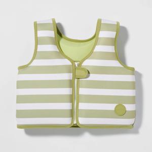 SUNNYLiFE Swim Vest - Constructed with Neoprene Plus a Secure Front Zip and Develop Water Confidence. | Toddler Swim Vest, Size: 3-6 yrs