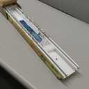 ZSHINE Heavy-Duty Curtain Conjoined Double Track rails Ceiling Mounting for Living Room Bedroom Room Divider (White 6.6ft)