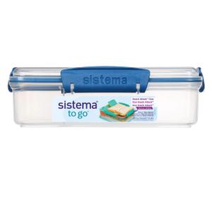 Sistema 450ml Sandwich Box to Go, One Box