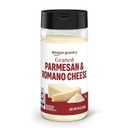 Amazon Grocery, Grated Parmesan & Romano Cheese Shaker, 8 Oz (Previously Happy Belly, Packaging May Vary), BB DEC 27 2025