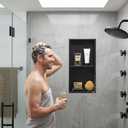 304 Stainless Steel Shower Niche 12” x 24” for Bathroom Storage