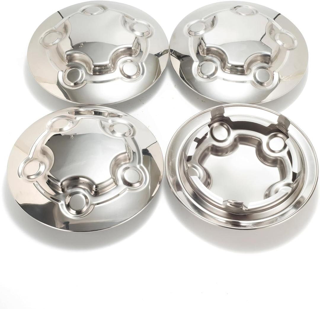 Wheel Center Cap for Ford Crown Victoria Ranger Taurus PI Explorer PI 1988-2020 17" Rim Hubcap Covers PN: 3W73-1A096 3W7Z-1130 F87A-1A096, 4 PC, Chrome, 7.13 Inch