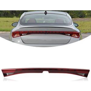 LED Type Liftgate Center Tail Light Assembly Compatible with 2021-2024 Kia K5 EX GT GT- Line Liftgate Rear Lamp Without Camera 92403-L3110