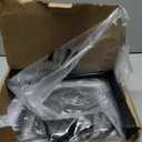 Clothes Rack - Clothing Rack with Storage Mesh Shelf & Casters, Heavy-Duty Metal Clothing Rack for Hanging Clothes, Dresses, Coats, Large Load Capacity, Easy Assembly, Black, 28.0"x16.9"x59.0"