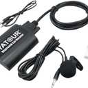 Bluetooth Car Adapter Music CD Changer 6+6PIN CDC Connector for Toyota/Lexus