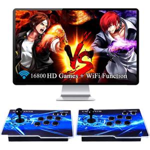 GWALSNTH 16800 Games in 1 Pandora's Box with WiFi Arcade Game Console, 3D Games,1280x720 Full HD,Support 4 Players,Search/Hide/Save/Load/Pause, 25 inches x 9.8 inches x 2 inches