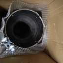 5 Inch Exhaust Muffler with Clamp, 5" Inlet/Outlet 30" Overall Length Resonator, Stainless Steel Straight Through Design Performance Muffler with Clamp, 1 PC