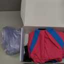 OUTREE Kids Pod Swing Seat, Cotton Child Hammock Swing Chair, Sensory Swing for Indoor and Outdoor Use, Pink and Blue