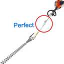 Kerlista Lenth 24-inch Blade Hedge Trimmer Attachment Compatible with 525Rk 525LK 129LK 524LK 122LK 330LK Trimmerhead Replace OEM NO. HA860 HA322 HA200