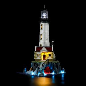 BRIKSMAX Led Lighting Kit for LEGO-21335 Motorized Lighthouse - Compatible with Lego Ideas Building Blocks Model- Not Include The Lego Set