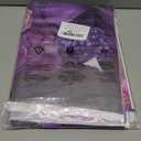 8X6ft Purple Flower Wall Background Photography Lavender Backdrop for Parties Wedding, Girls Birthday Princess Weeding Bridal Shower Purple Floral Anniversary Ceremony Decor (Multi)