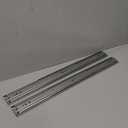 10 Pairs of 22 Inch Hardware 3-Section Full Extension Ball Bearing Side Mount Drawer Slides,100 LB Capacity Drawer Slide (Zinc Plated)