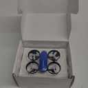 TOMZON A23 Mini Drone for Kids and Beginners, RC Toy Drone with Throw to Go, Easy to Learn, Auto-rotation, 3D Flips, Circle Fly, Headless Mode, 2 Batteries, Gift for Boys and Girls, Blue