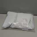 NICETOWN Easy Care Solid Thermal Insulated Grommet Room Darkening Curtains/Drapes for Bedroom (2 Panels, 46 by 63, Light Grey-Greyish White)