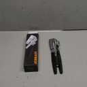 Commercial Can Opener, ICEKATl Can Opener Manual Heavy Duty Easy for Big Cans with Magnet, Folding Hand Crank With Comfortable Long Handles (Black)