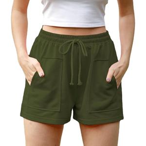 Short Pajama Matching Outfits with Pocket 2025 Fall Fashion Clothes, L