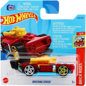 Hot Wheels Brick Rides 5/5 - Bricking Speed Vehicle 128/250