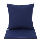 Enipate Outdoor Deep Seat Cushion, Weather Resistant Patio Furniture Cushions with Zipper and Handle, 24 x 24 x 5 inch Outdoor Wicker Chair Cushions for Patio,Yard,Garden, Missing Parts