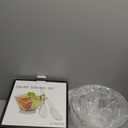 Covzoe Salad Bowls with 2 Servers, 108 Oz Large Shatterproof Plastic Fruits Serving Mixing Bowls, Reusable Food Storage Container for Vegetables, Chip and Dip, Popcorn, Condiments, Party