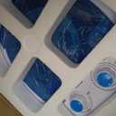 Elevon Mini Spin Dryer Portable Washing Machine, Compact Laundry for Home, Apartment, RV, Blue