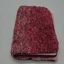 OLANLY Bathroom Runner Rugs 47x17, Extra Soft Absorbent Microfiber Bath Rugs, Rubber Backing, Quick Dry, Machine Washable Bath Mats for Bathroom Floor, Tub and Shower, Home Decor Accessories, Red