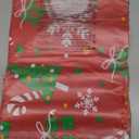 JOYIN 2 PCs Jumbo present Bags 60 x 72 with Gift Tags for Heavy Duty Large Gifts Bags, Holiday Plastic Presents Bicycle, Christmas Season Gift Decorations, present Giving. (Red+ White)