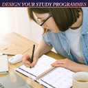 3 x 2025 Planner Weekly and Monthly, July 2025 - June 2026, Hardcover Monthly with Tabs for Home School & Office, A5(6.5" x 8.5"), Strong Twin-Wire (colorful)