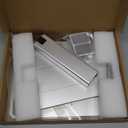 VECOFO Laptop Stand for Desk, Ergonomic Aluminum Laptop Stand Adjustable Height from 7-15", Sitting and Standing Laptop Riser for 10-17" Notebook