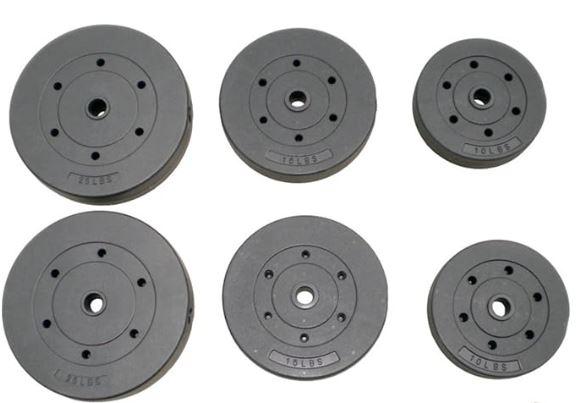 CAP Barbell 100 LB Vinyl Weight Set