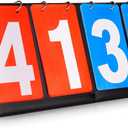  Scoreboard Score Keeper Score Flipper for Basketball Tennis Sports