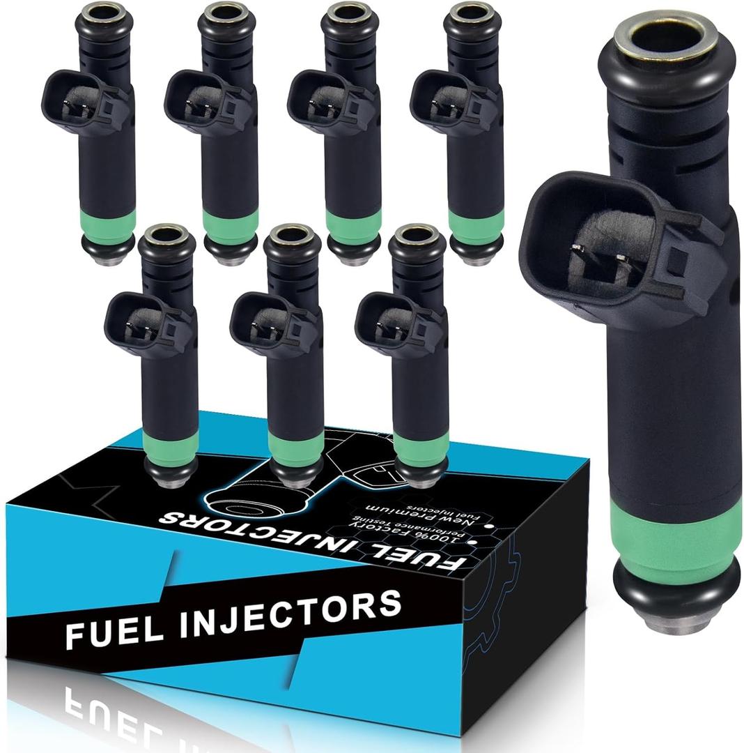 FJ475 High Performance Fuel Injectors 4.7L v8 For:-Dodge 2001-2007 Durango For:-Ram 1500 Dakota, For:-Jeep Grand cherokee Commander, For:-Chrysler, For:-Mitsubishi, 8001482N (8PCS)