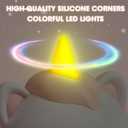 Mini Karaoke Machine for Kids Age 3-5, Unicorn Kids Portable Karaoke Machine with Wireless Microphone for Toddler Girls Singing Microphone Unicorn Toys Birthday Gift for Age 4-6 Pink