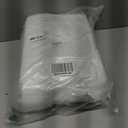 NICETOWN 100% Blackout Window Curtain Panels, Cold and Full Light Blocking Drapes with Black Liner for Nursery, 84 inches Drop Thermal Insulated Draperies (White, 2 Pieces, 52 Wide Each Panel)