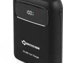 ANTARCTICA GEAR 15000mAh 12V Portable Battery, PD 30W and QC 4.0 Fast Charger Battery, LED Display Rechargeable Power Bank for Heated Vests/Jackets/Hoodies ect