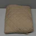 2 Pack Water Resistant Armrest Covers for Chairs and Sofas Couch Arm Covers for Sofa with 3 Pockets for Phone Sofa Arm Protector for Pets, Cats (Khaki)