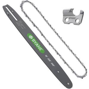 18-Inch Carbide Chainsaw Bar and Chain Combo for Husqvarna, .325" Pitch, .050" Gauge, 72 Drive Links, Fits Husqvarna 435 440 450 55 Rancher, 345 350