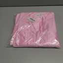 Newrara Adult Shiny Graduation Cap and Gown Tassel Set for High School & Bachelor (48, Pink)