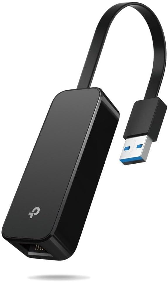 TP-Link USB to Ethernet Adapter (UE306), Supports Nintendo Switch, 1Gbps Gigabit RJ45 to USB 3.0 Network Adapter, Foldable & Portable Design, Plug and Play, Compatible with Windows, macOS, and Linux