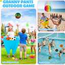 Granny Pants Yard Game, 54 Pcs Carnival Games for Kids and Adults
