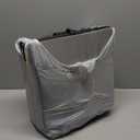 Booster Seat for Kitchen Chair, Toddler Booster Seat for Dining Table with Backrest and Safety Buckles, Portable Non-Slip Bottom Toddler Booster seat for Table (Gray Black)