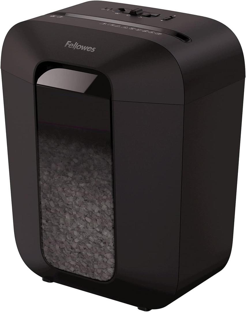 Fellowes 4402801 Powershred LX50 9-Sheet Crosscut Shredder