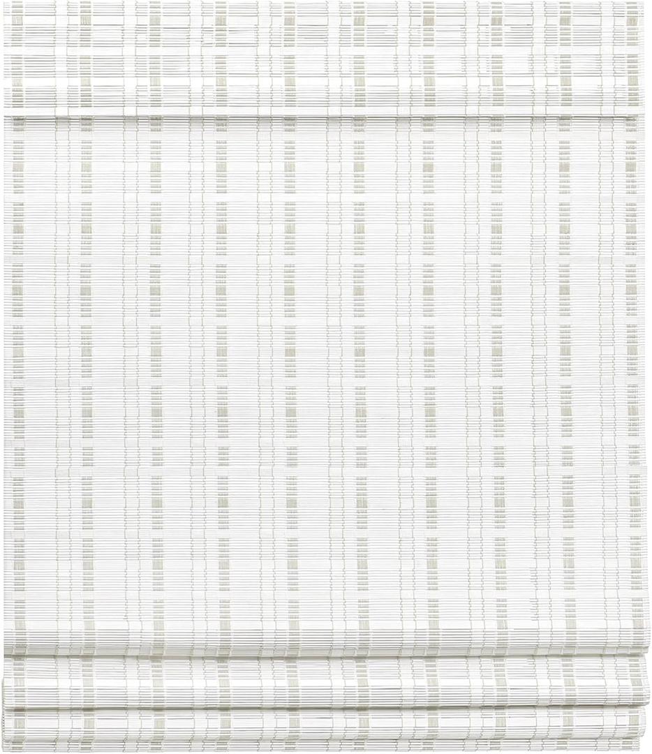 LazBlinds Cordless Bamboo Roman Shades, Light Filtering Window Treatment, Roll Up Bamboo Blinds for Windows, 31'' W x 60'' H