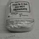 Tegeme 100 Pcs Satin Napkins Bulk 17 x 17 Inch Square Cloth Napkins Set Soft Silk, Hemmed Edges, Washable and Reusable for Party Wedding Dinner Banquet Restaurant Table Decorations(White)