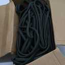 HBlife Garden Hose 200ft, Non Expandable Water Hose with 8 Watering Spray Nozzle, Flexible Lightweight Hose for Yard, Lawn, Car Wash and Outdoor (Black)