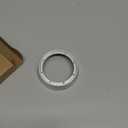 58mm Silver Magnetic Dosing Funnel, Lightweight Coffee Machine Dosing Ring with 8 Magnets, Aluminum Espresso Funnel, Ultra-Strong Adsorption Force