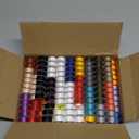 210 Pcs Prewound Bobbin Thread, 36 Colors Sewing Thread, Polyester Thread, SizeA Class15 Bobbin Singer/Brother/Janome/Embroidery Machine