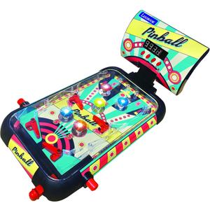 LEXiBOOK Table Electronic Pinball, Action and Reflex Game for Children and Family, LCD Screen, Light and Sound Effects, JG610