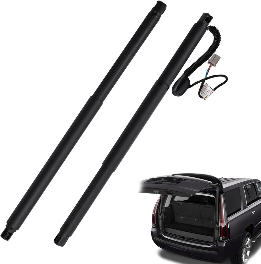 Power Rear Liftgate Struts Compatible with 2015-2019 Suburban Tahoe Yukon Escala-de ESV, A Pair Electric Trunk Lift Support Shock Struts Replacement 84306929 84183515 84183516